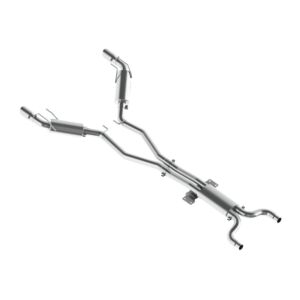 MBRP T409 Stainless Steel 3" Dual Catback w/ Rectangle Tips (Chevrolet Camaro V8 6.2L Automatic L99 2010-2015)