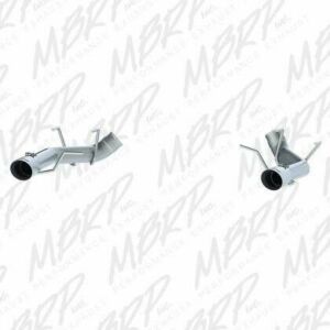 MBRP T304 Stainless Steel 3" Dual Axle Back Muffler Bypass (Ford Mustang GT 5.0L 2011-2014)