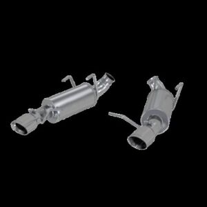 MBRP T409 Stainless Steel 3" Dual Muffler Axle Back Split Rear XP Series (Ford Mustang V6 3.6L 2011-2014)