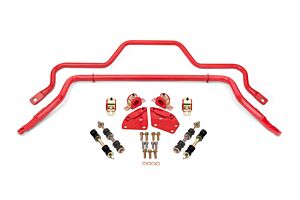 BMR Suspension Sway Bar Kit With Bushings, Front (SB331) And Rear (SB003) (82-92 GM F-body)