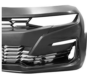 iKon Motorsports Style Unpainted Front Bumper Cover (19-23 Camaro SS)