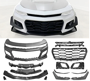 iKon Motorsports Style Style Unpainted Front Bumper Cover PP (19-23 Camaro ZL1 1LE)