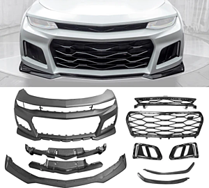 iKon Motorsports Unpainted ZL1 Style Front Bumper Cover (19-23 Camaro LS LT1)