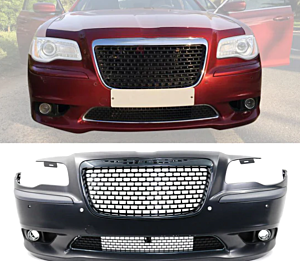 iKon Motorsports PP Front Bumper Cover Conversion Replacement (11-14 Chrysler 300)