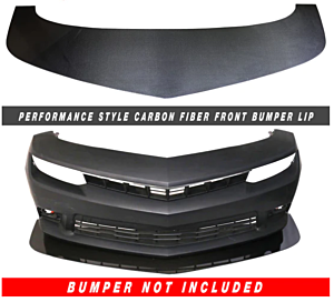Ikon Motorsports Front Bumper Lip Splitter Carbon Fiber (14-15 Camaro) 