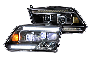 Morimoto Dodge Ram 09-18 XB Hybrid LED Headlights (LF524)