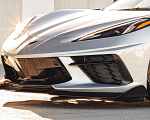 C7 Carbon Carbon Fiber Bumper Grille Bezels (Corvette C8)