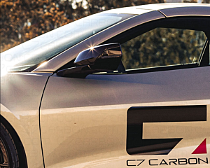 C7 Carbon Carbon Fiber Mirror Caps (Corvette C8)