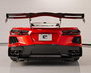 C7 Carbon Legacy Chassis Mounted Rear Wing (C8 Corvette)