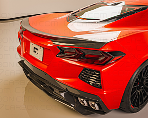 C7 Carbon Low Profile Rear Spoiler (C8 Corvette)