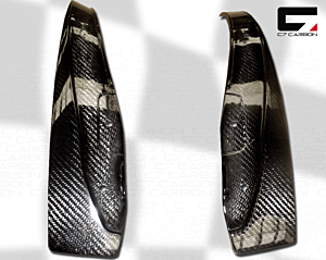 C7 Carbon Carbon Fiber Mudflaps (C6 Corvette)