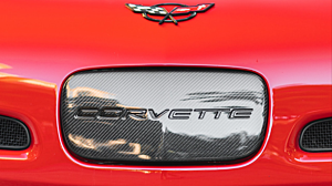 C7 Carbon Carbon Fiber License Plate Cover (C5 Corvette)