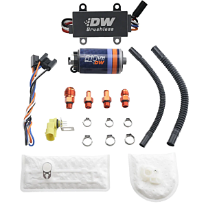 DeatschWerks 810lph in-tank brushless fuel pump w/ 9-1002 install kit + C105 Controller