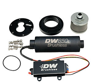DeatschWerks In-tank pump adapter + DW650iL Brushless 650lph fuel pump, for 3.5L surge tank