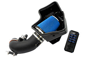 Steeda MaxFlow Open Cold Air Intake Power Pack w/ SCT BDX (Mustang GT 15-20)