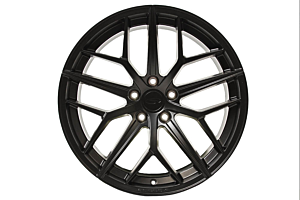 Steeda Trident Satin Black Wheel 20x11 Rear Only (Mustang 05-22)