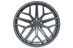 Steeda Trident Gloss Titanium Wheel 19x11, Rear Only (Mustang 05-22)