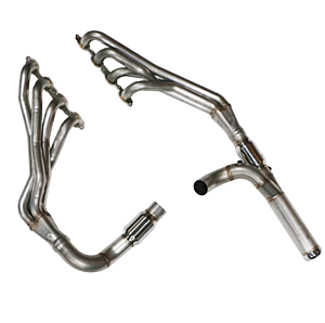 Texas Speed 1-7/8" 304 Stainless Steel Long Tube Headers and Catted Y-Pipe for 2014-2018 Chevy/GMC 5.3L Trucks