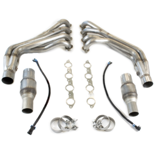 Texas Speed 2010-2015 Camaro SS & ZL1 1-7/8" Long Tube Headers, Catted Connection Pipes w/Exhaust Manifold Gaskets Stainless Steel