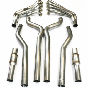 Texas Speed 10-15 Camaro SS & ZL1 6.2L 1-7/8" Long Tube Headers, 3" X Pipe w/High-Flow Cats Stainless Steel