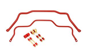 BMR Suspension Sway Bar Kit With Bushings, Front (SB002) And Rear (SB003) (82-92 GM F-body)