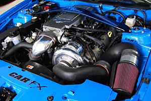 Paxton SuperCharger Kit with 4.6L (Novi 2200 Intercooled, Satin) [2005-2006 Mustang]