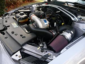 Vortech 4.0 V6 System w/V-2 Si, Satin Finish (05-08 Mustang)
