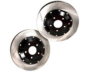 Stoptech 14" 2 Piece Slotted Rotors C5 C6 Z06 Corvette 1997-2013 (REAR ONLY)
