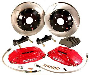 Stoptech ST40 4-Piston Front 13" Big Brake System (94-2004 Mustang)