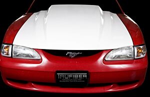 Trufiber 1994-1998 Mustang Fiberglass 3" Cobra R Cowl  Hood A49-3