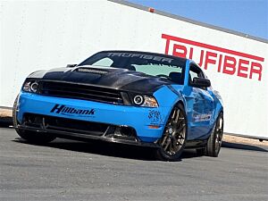 Trufiber 2010-2012 Mustang Carbon Fiber A61 Hood (V6/GT)