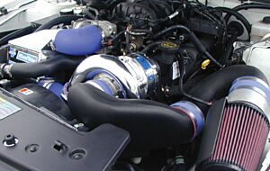 Vortech Supercharger Kit V-2 Si-Trim Polish (05-06 4.6L Mustang GT)