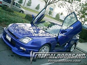 Vertical Doors Honda Prelude 1997-2002 Lambo Door Kit 